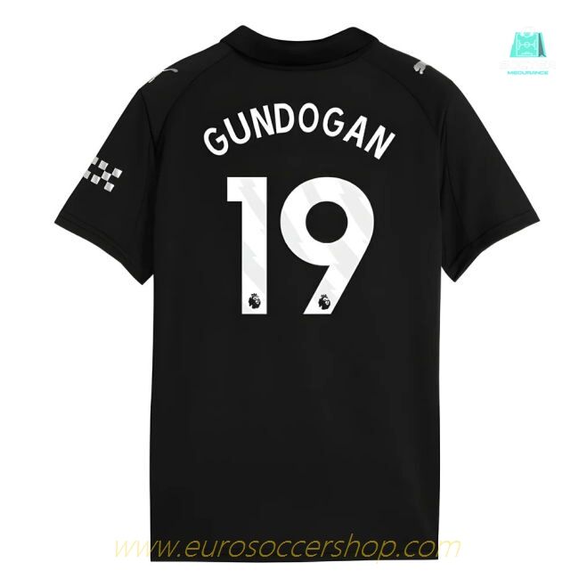 2025-2026 Man City Away Shirt (Kids) (Gundogan 19)