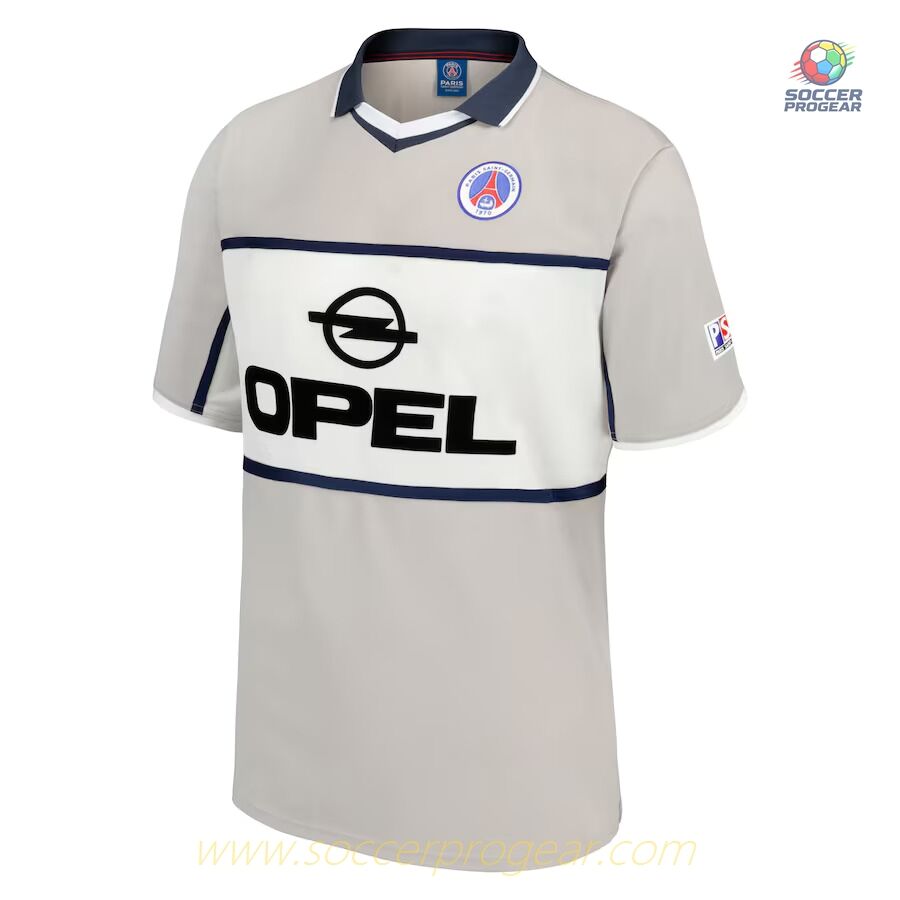 PSG Ligue 1 Heritage Away Football Soccer Football Shirt 2000-2001