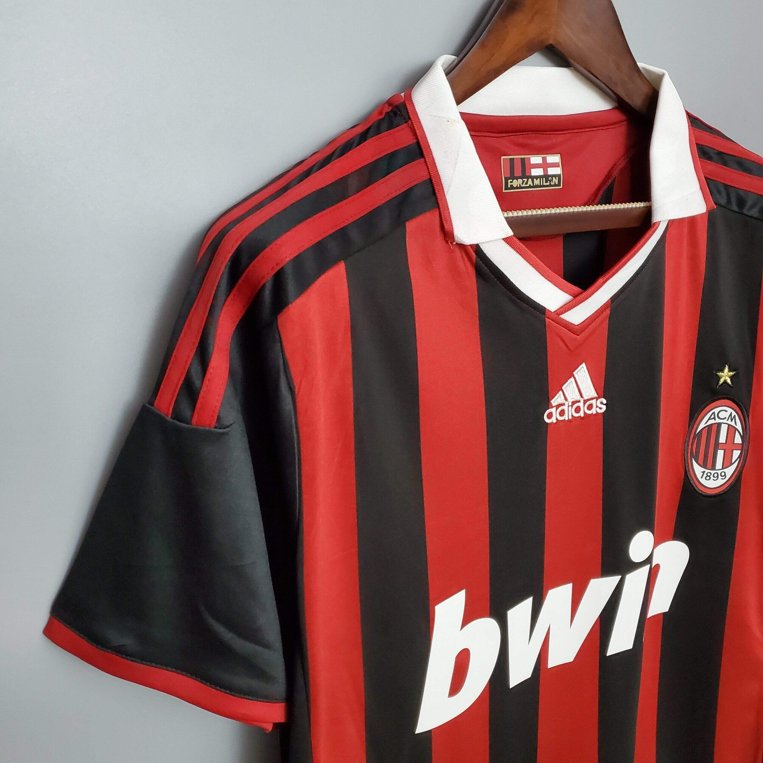 2009-2010 AC MILAN Home retro kit