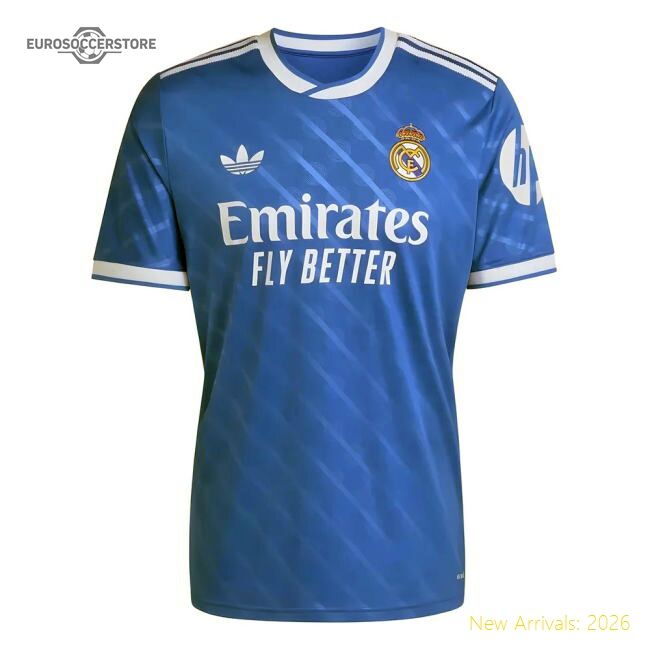 Real Madrid La Liga Third Elite Jersey Adidas Climacool