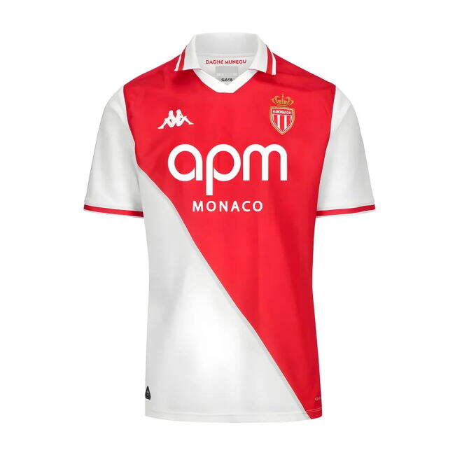 New Lightweight Monaco Home Soccer Jersey