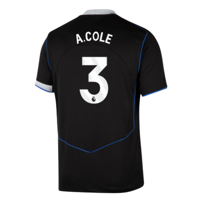 Intense Chelsea Chelsea Third Shirt A Cole #3 Professional Grade L...
