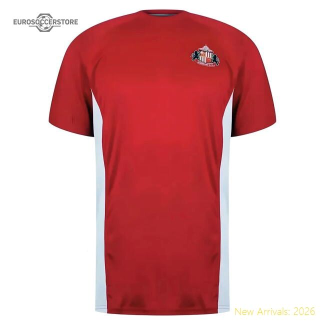 Premium Sunderland Poly T-shirt (red) - Premium Quality Baby Football