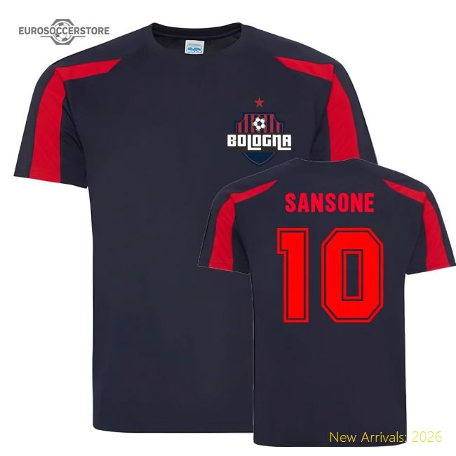 High-quality Nicola Sansone Bologna Sports Training Match Jersey (n