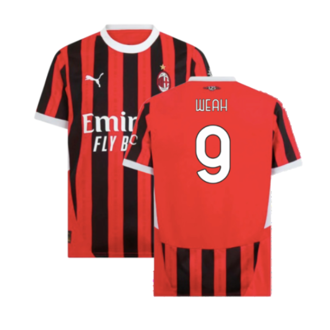 Ac Milan 2024-2025 Home - Authentic Fan Edition - Official Licensed