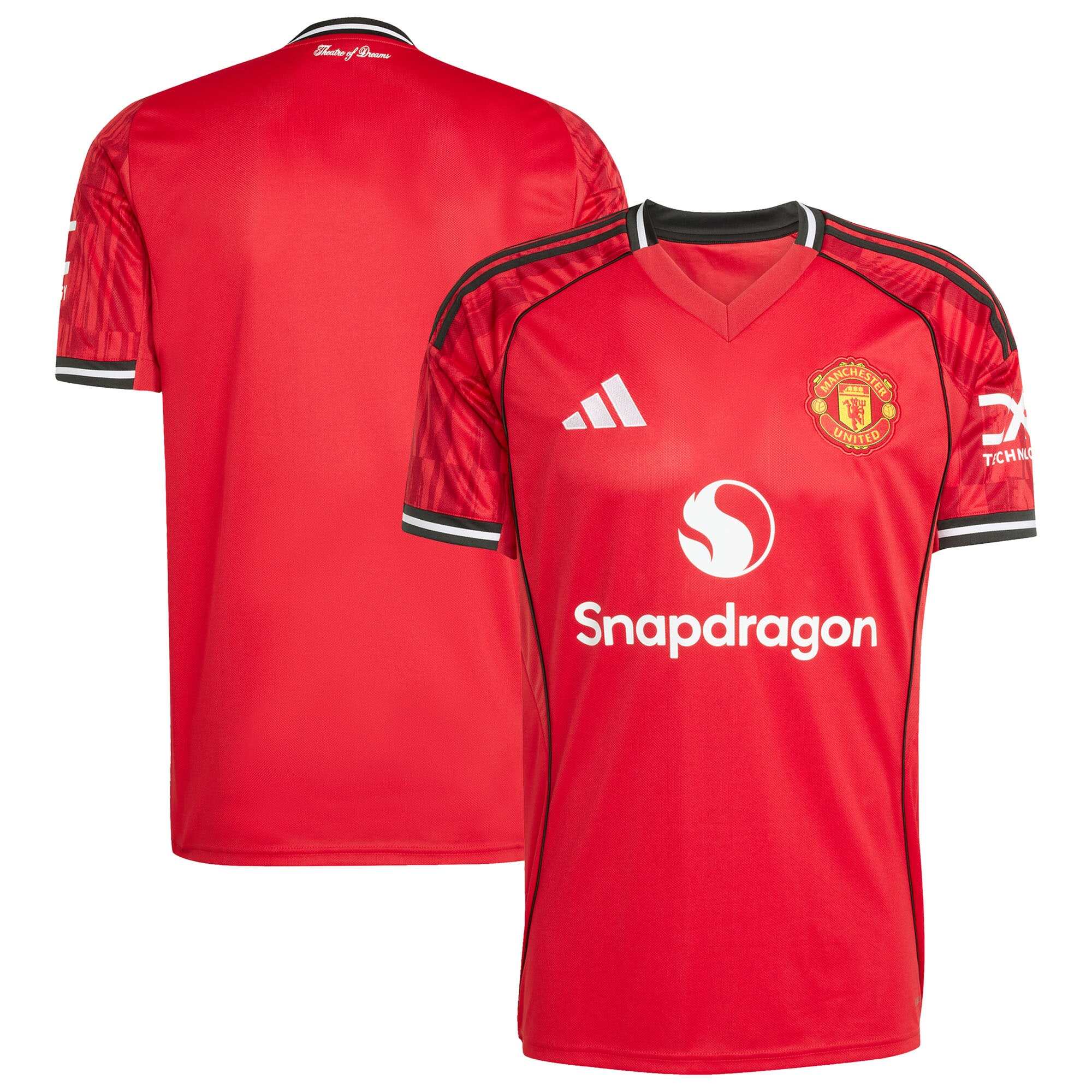 Man Utd Men's 2025 Top-Quality Replica Jersey - Team Jersey - Best Deal