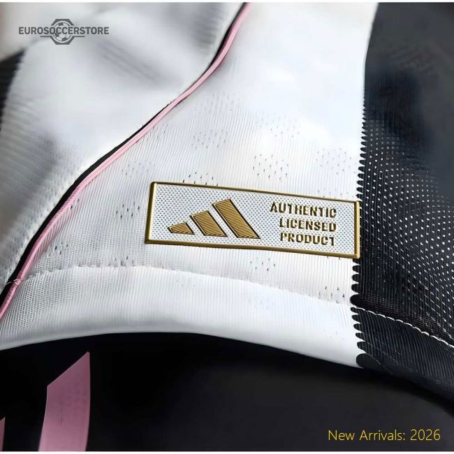 Juventus Premium Home Jersey Calcio Performance Fabric