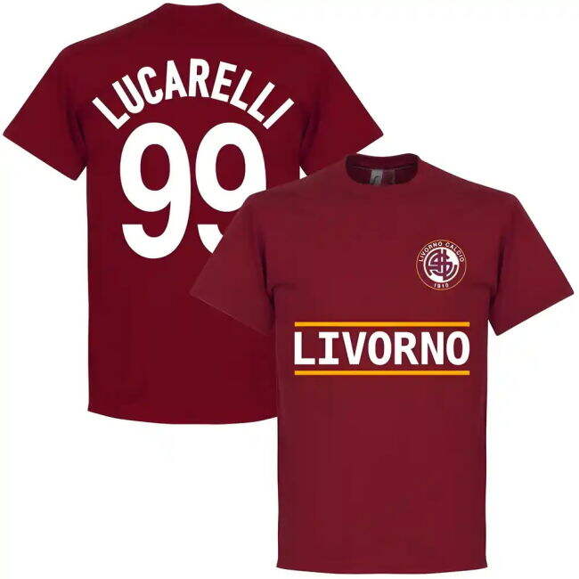 Authentic Football Livorno Lucarelli #99 Professional Grade New Rel...
