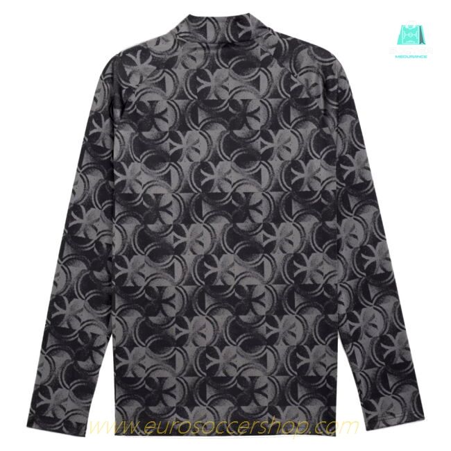 2025-2026 Man City Warm Up 1/4 Zip Top (Black)