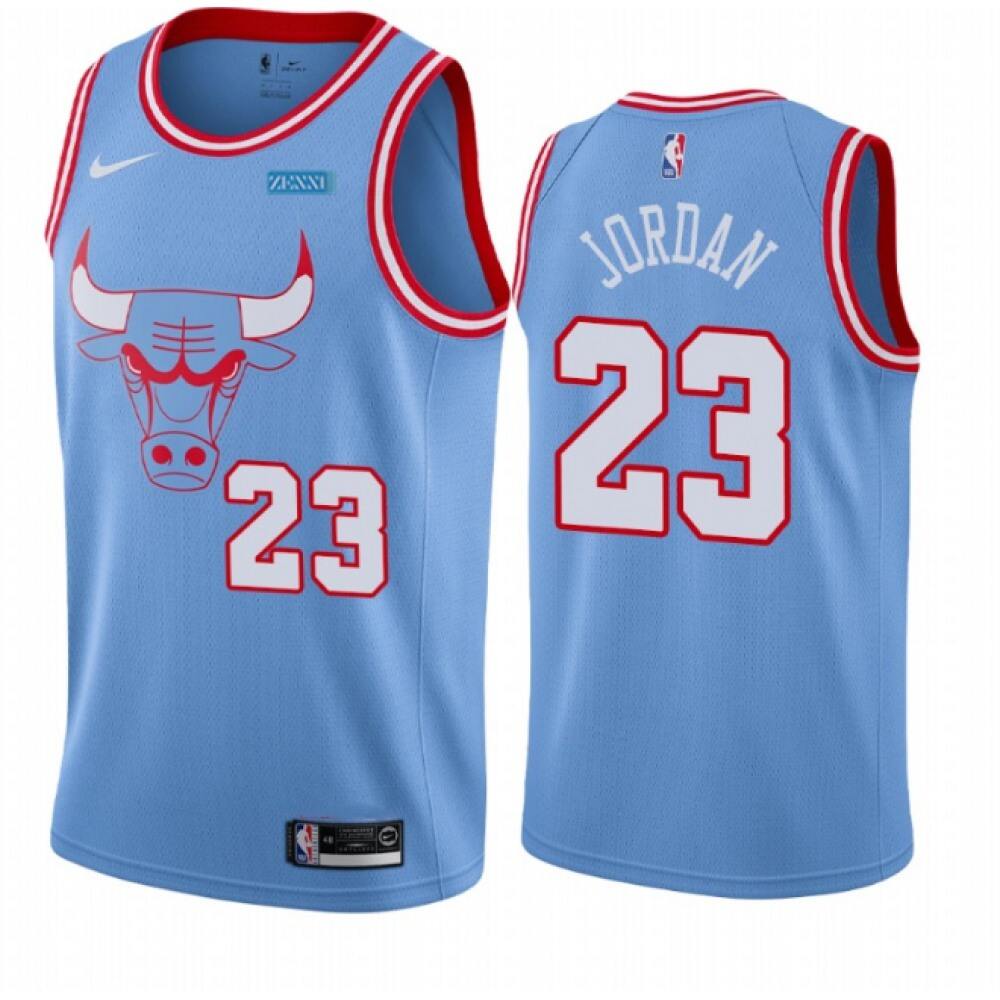 Elite Chicago Bulls 23 Blue Jersey - - Game Day Essential