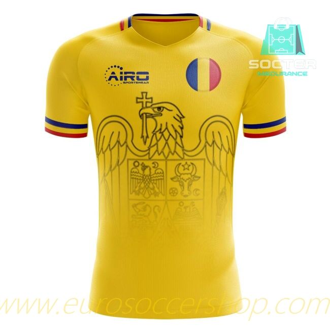 2025/26 Campaign Romania Home Kit Concept (Hagi 10)