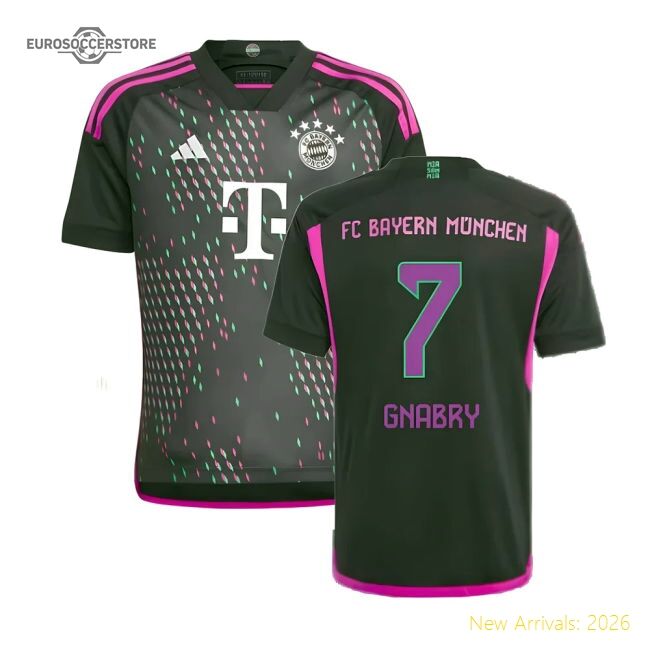 2023-2024 Bayern Munich Away Jersey (kids) (gnabry 7) - Supporter Edition