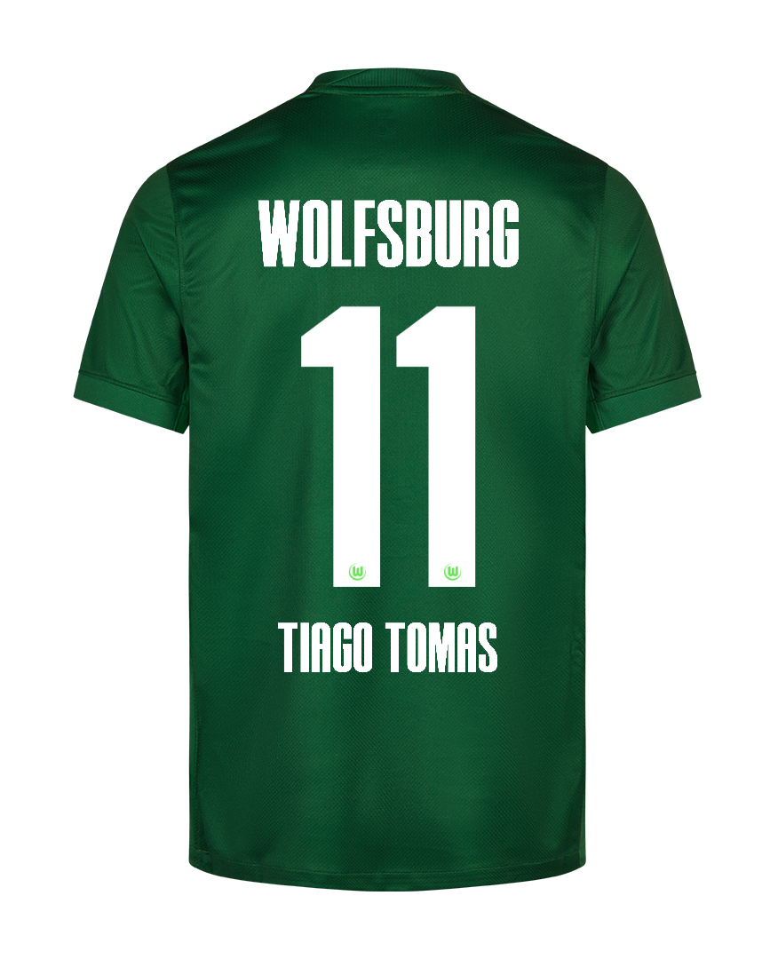 Wolfsburg 25-26 Home Jersey TIAGO TOMAS Number 11