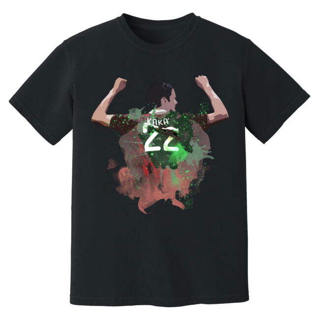 Kaka AC Milan Art T-Shirt - Black (Unisex