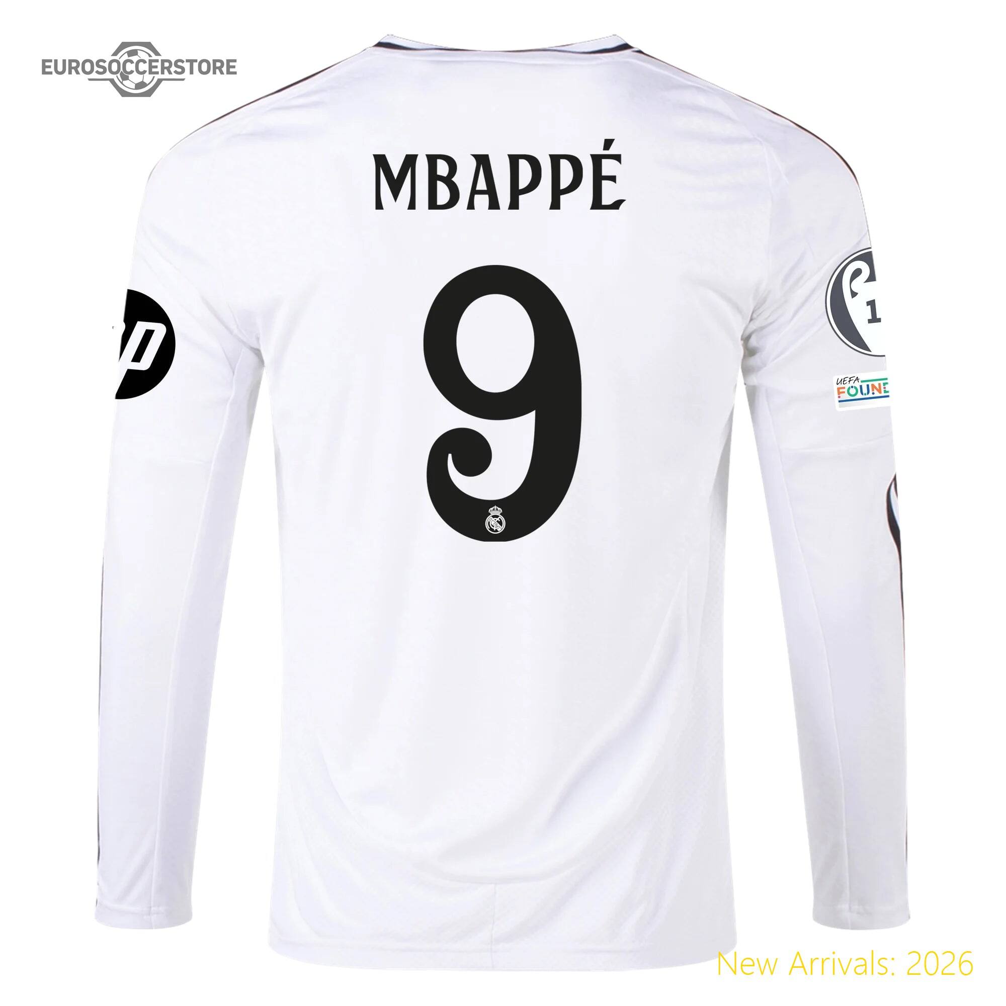 Fashionable Club Approved Elite Men Rma Superstar Home Jersey 2023