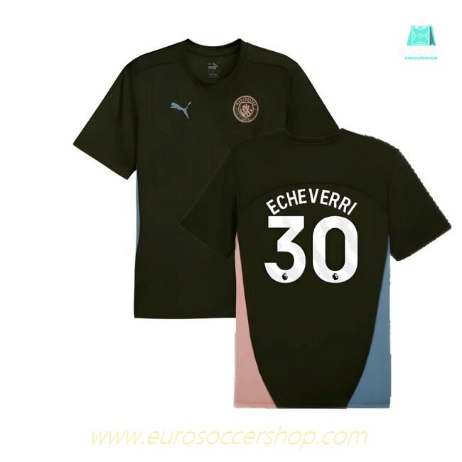 2024-2025 Man City Training Shirt (Myrtle) (Echeverri 30)