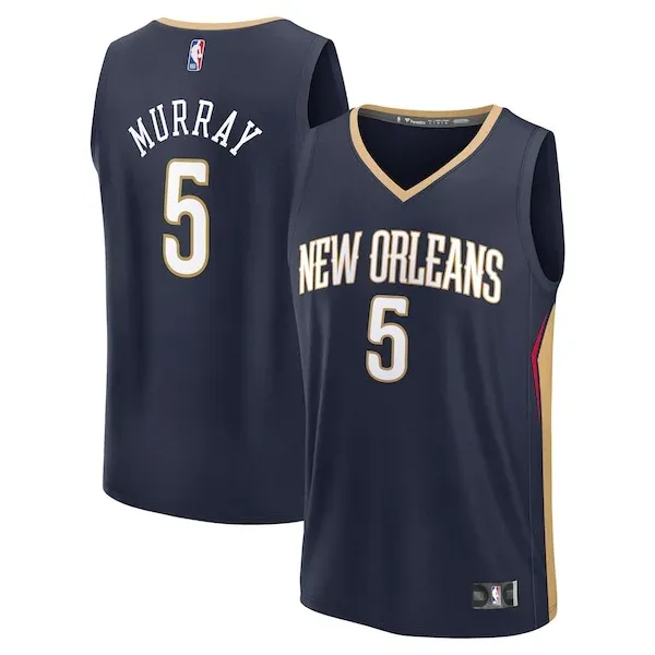 Dejounte Murray NOP Replica Jersey - superior team-jersey - Navy