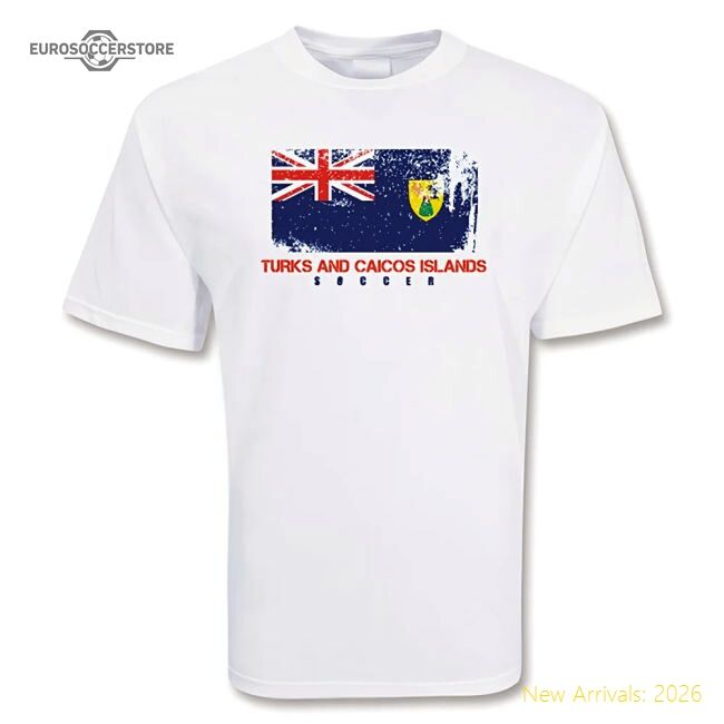 High-quality Turks And Caicos Soccer T-shirt - Fan Collection