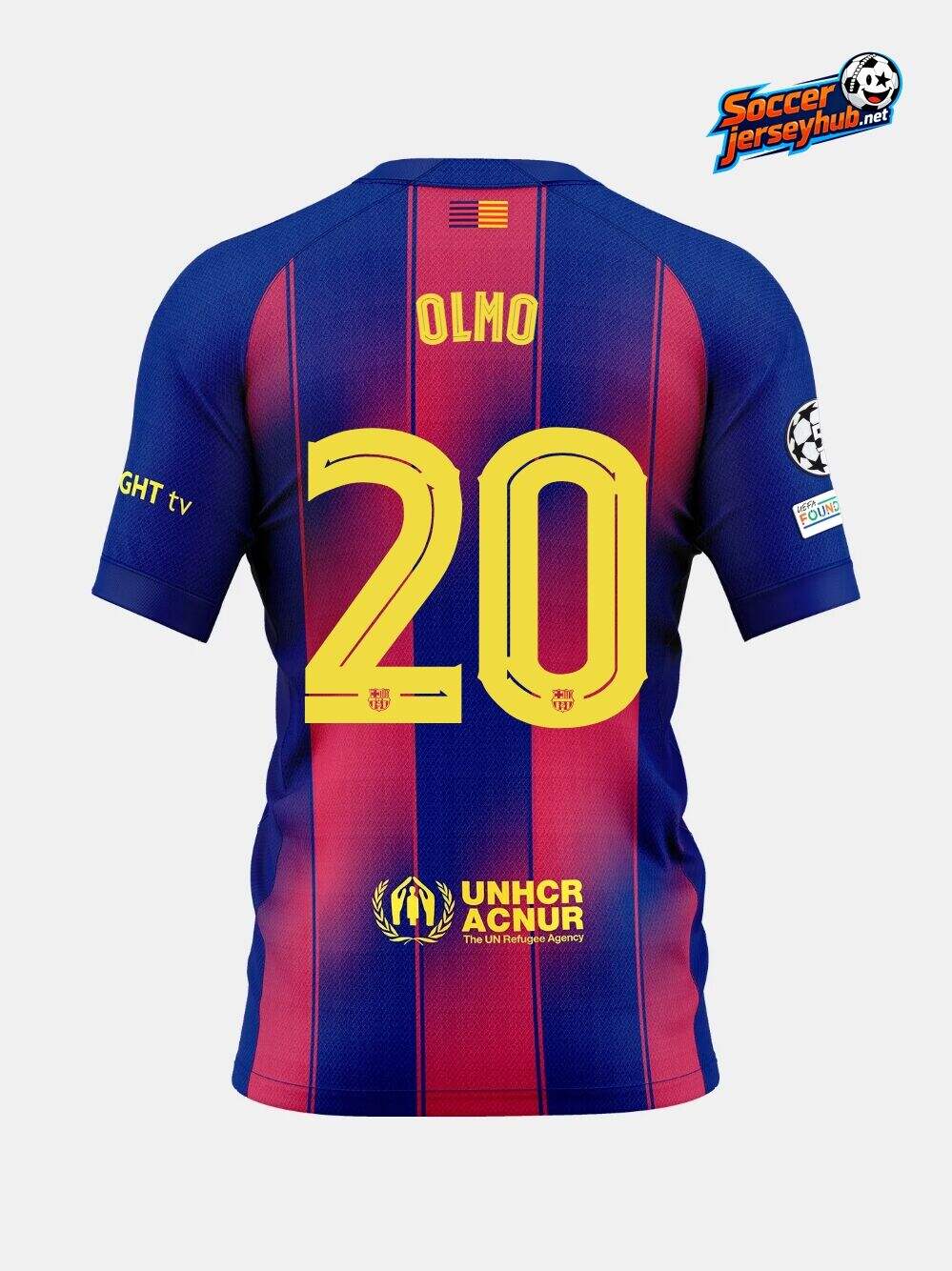 OLMO 20 | UCL Men's home jersey 25/26 FC Barcelona