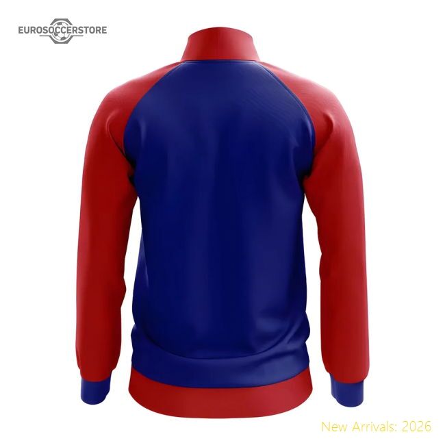 Exceptional Malaysia Concept Football Track Jacket (blue)