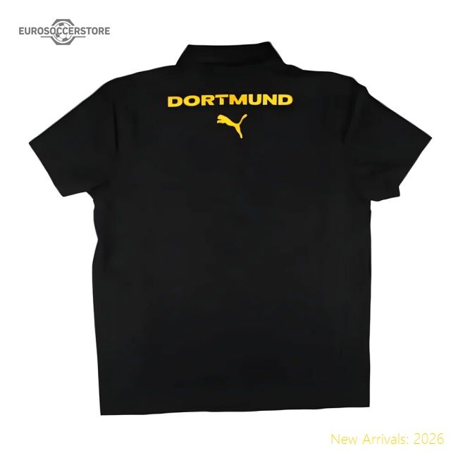 2024-2025 Borussia Dortmund Casuals Polo (black) - Competitive Price