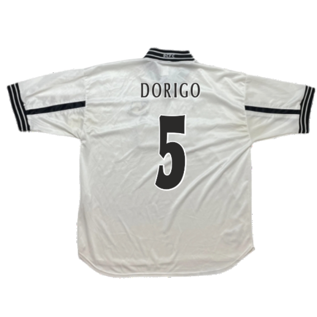 Derby Home Shirt Very Good Xxl Dorigo #5 Pro Series Faithful New R...
