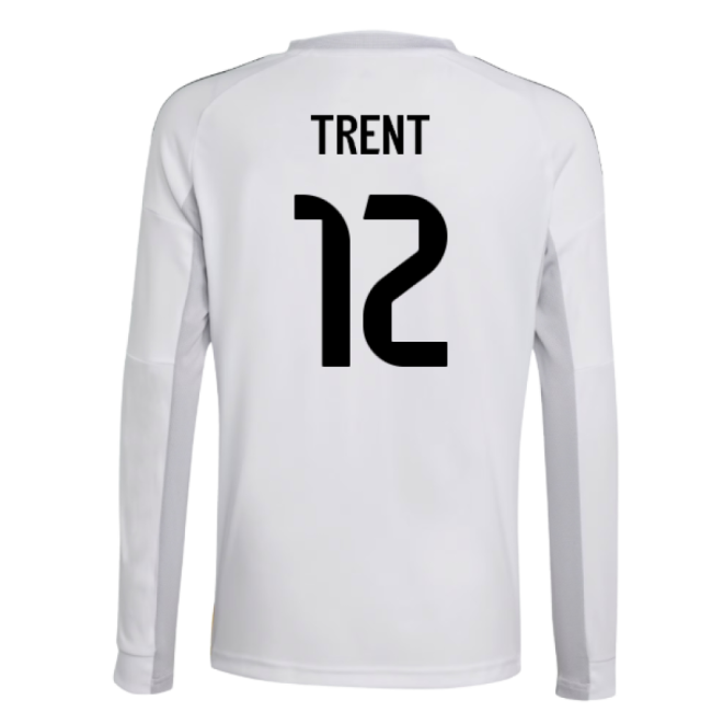 2025-2026 Genuina Camiseta Real Madrid Local - Niños Con Trent 12
