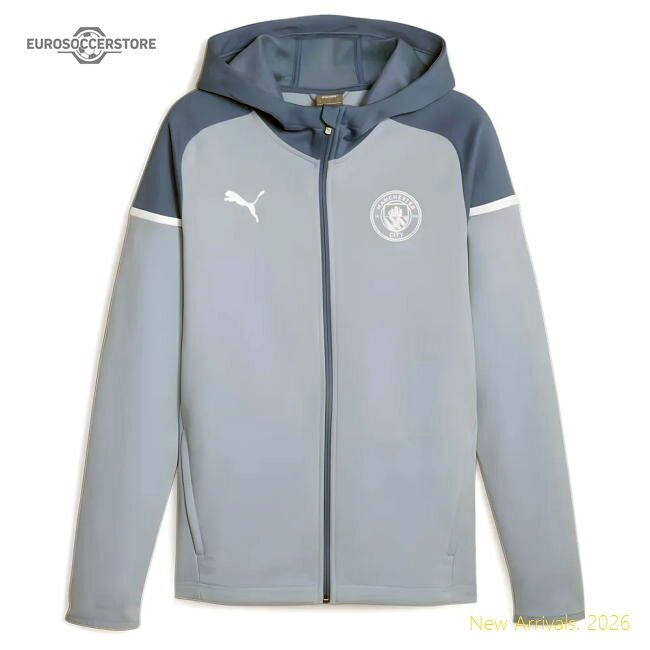 Official 2023-2024 Man City Jacket - High Performance Training Wear