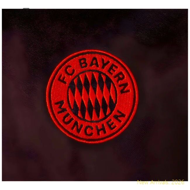 2024-2025 Bayern Munich Tracksuit (shadow Maroon) - Fan Design
