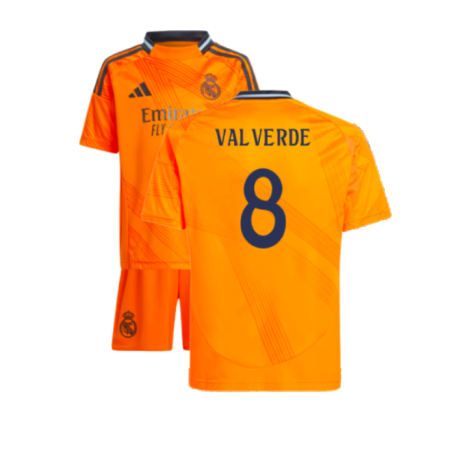 Valverde 8 Pro Style Real Madrid Elite Design Away Player Jersey (1)
