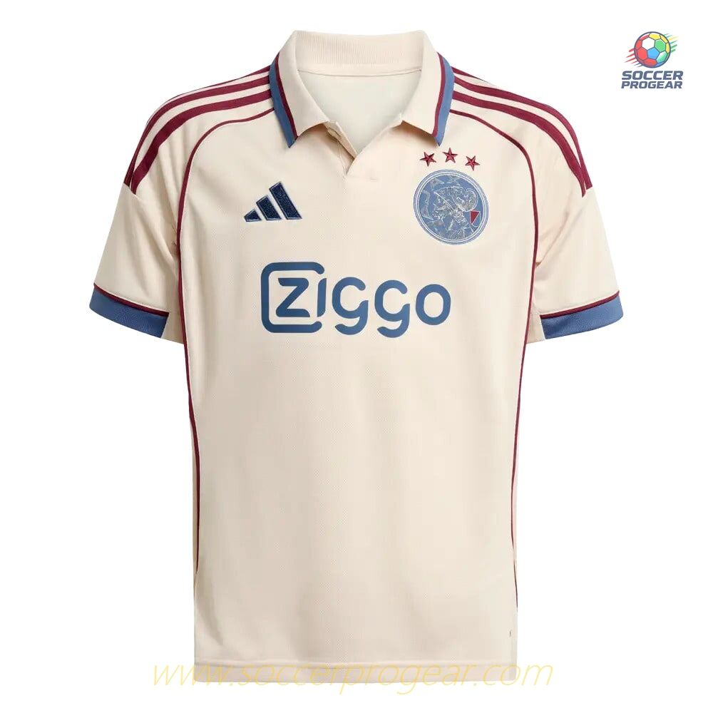 Ajax Third Youth Football Jersey 2025/26 Collection