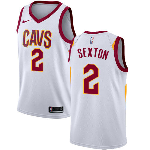 CLE Collin Sexton #2 High-Quality 2024 Icon NBA Swingman Jersey White