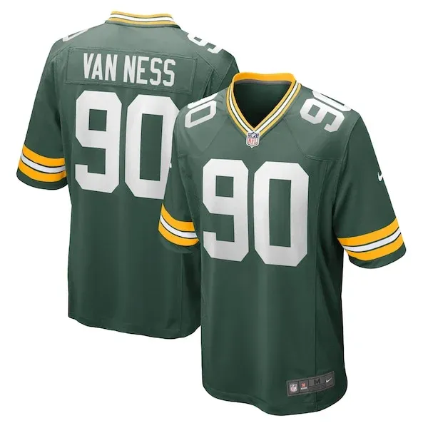 Performance Green Bay Packers Game Jersey - Premium Green NFL Fan J...