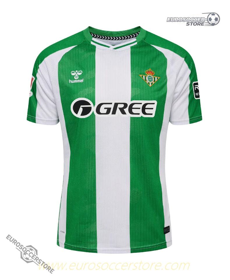 Real Betis' Home Jersey for the 25-26 Season