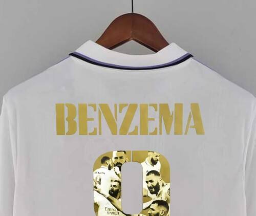 High Performance Passionate Football Team Benzema #2022 2022-2023 S...