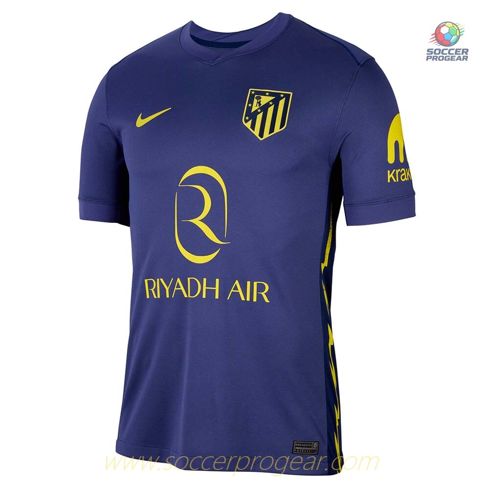 Atletico Madrid Away Youthren's Soccer Uniform Football Jersey 2025-26 Edition