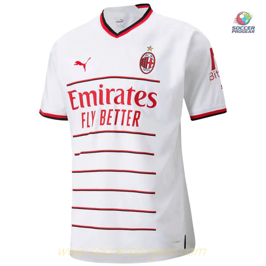 MILAN AC Away 2022 2023 Match Team Jersey