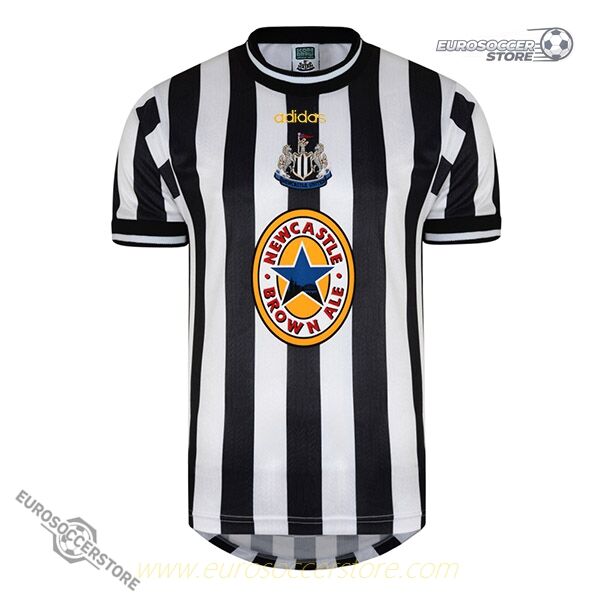 Newcastle United's 1997-1998 Season Home Retro Football Jersey