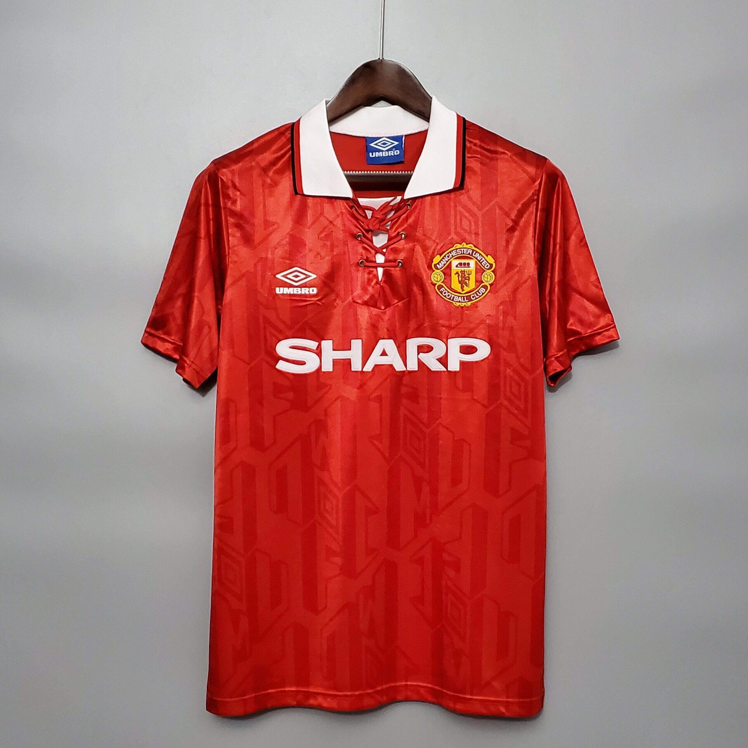 1992-1994 Man United home retro kit