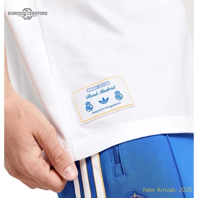 2025-2026 Real Madrid Icon T-shirt (white) - Excellent Value