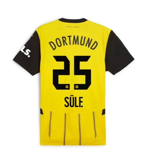 Borussia Dortmund Home Süle 25 Football Jersey 24-25 Season