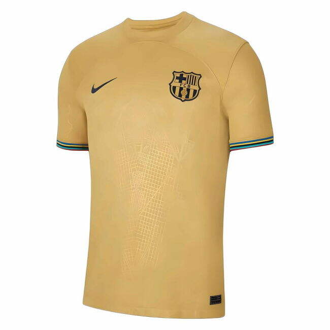 Authentic 2022-2023 Barcelona Away With Vintage Design - Midfield