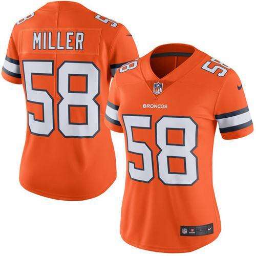 Cheap NFL None #None Orange None Limited Jersey NFL merchandise