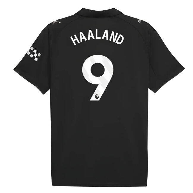 2025-2026 Man City Away Shirt (Haaland 9)