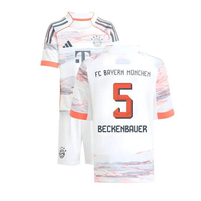 2025-2026 Bayern Away Kit (Beckenbauer 5) Moisture Wicking