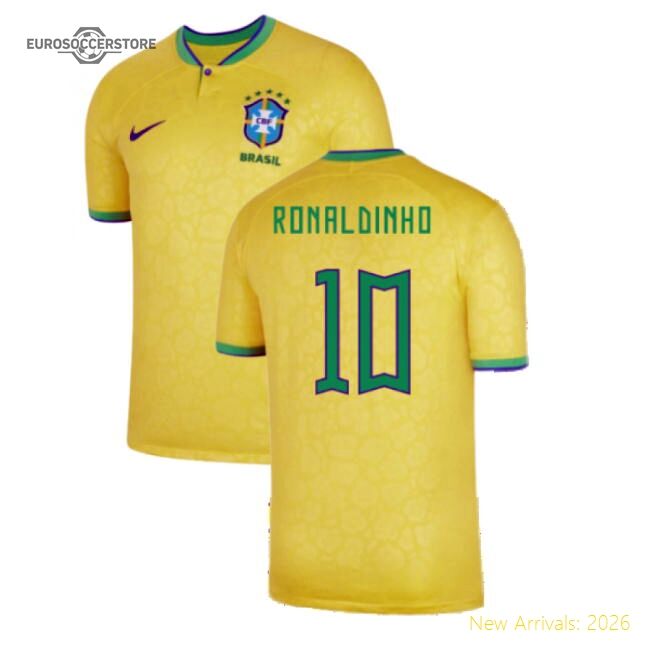 Ronaldinho Brazil Jersey - Authentic 2022-2023 Edition Value