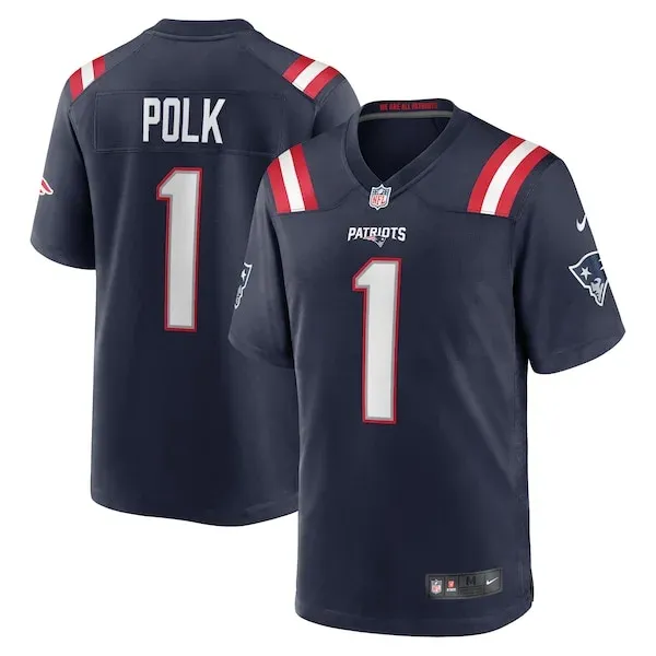 Authentic NE Patriots Game Jersey - Navy | NFL Fan Apparel | NFL Footb
