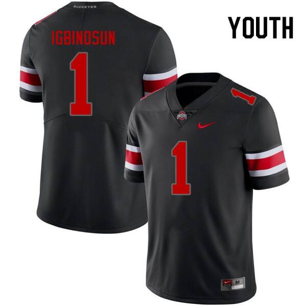 Youth(kids) Ohio State Buckeyes Davison Igbinosun #1 Premium Replica