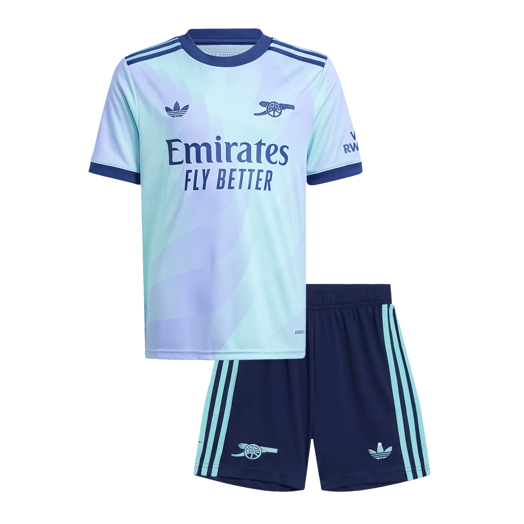 Arsenal Third Away Kids Soccer Jerseys Kit