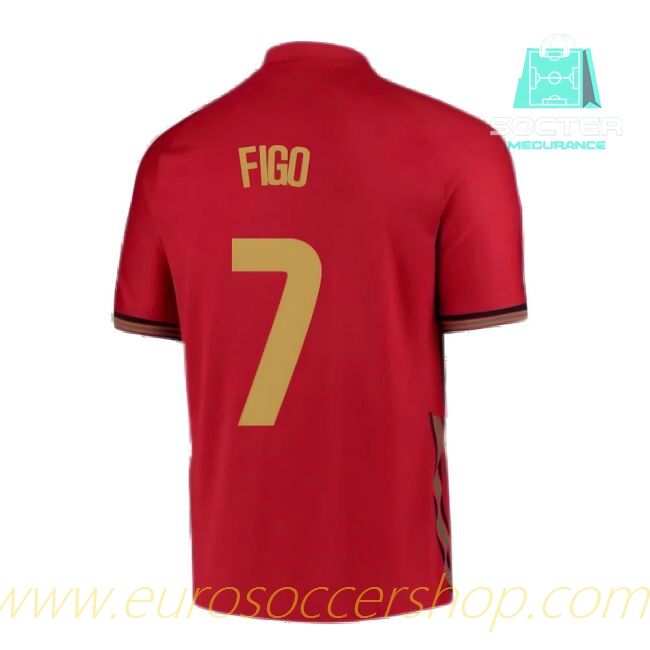 2020-2021 Portugal Home Kit (FIGO 7)